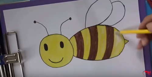 Hướng dẫn vẽ con ong
